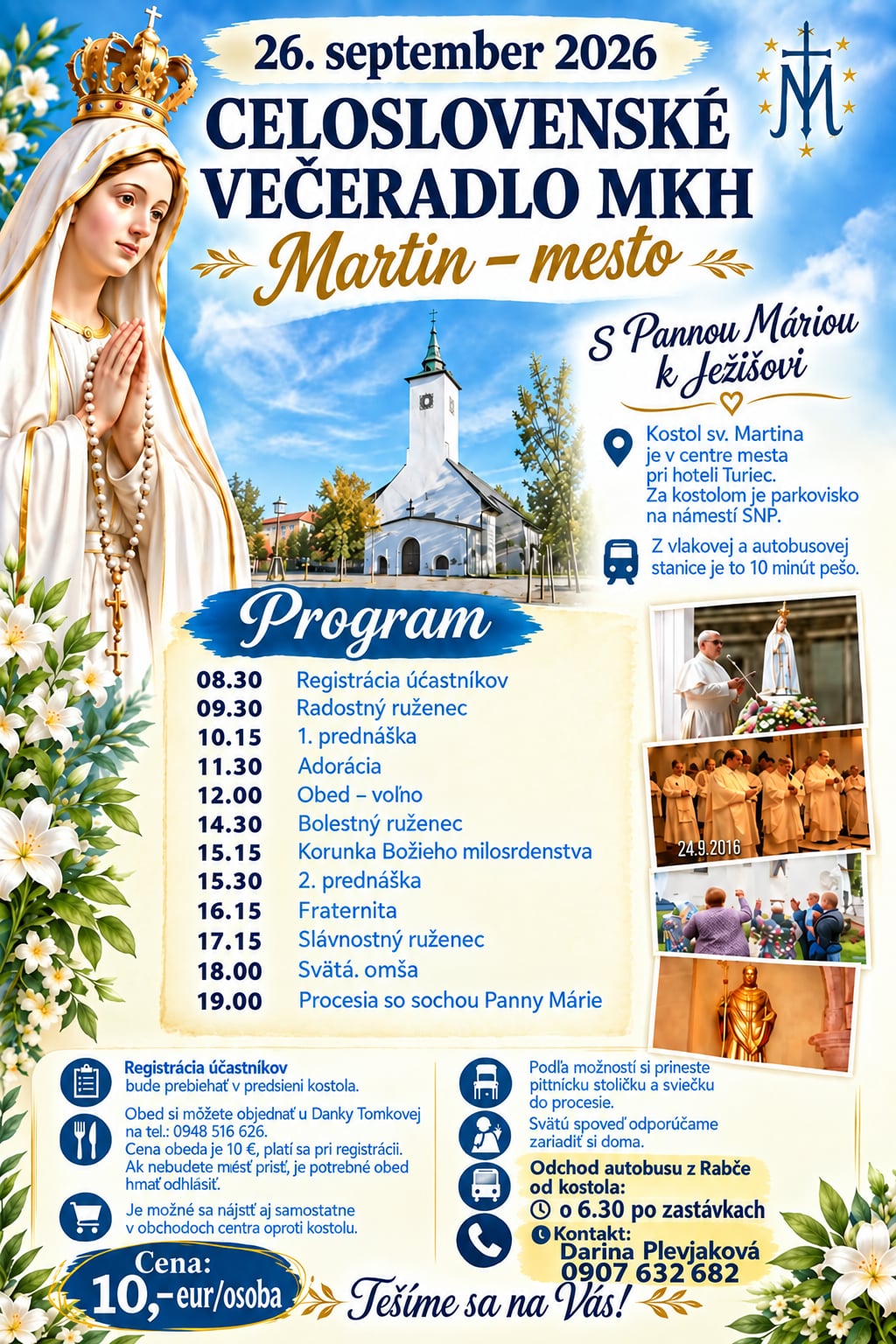 Celoslovenské večeradlo 26. 6. 2026 - Martin